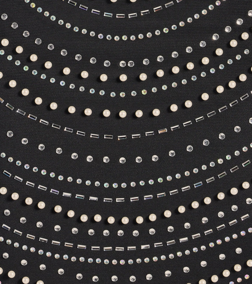 Sloane Rhinestone And Faux Pearl Mermaid Dress