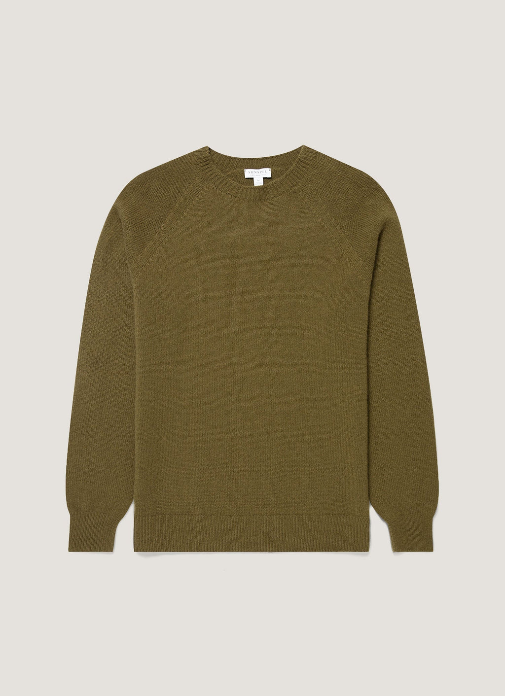 Men's Lambswool Crew Neck Jumper in Uniform